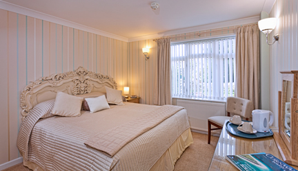 Photo of one of our luxurious, comfortable rooms