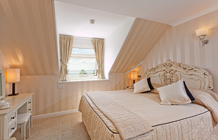 Photo of one of our luxurious, comfortable rooms